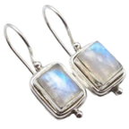 Argent Boucle d'oreille artisanal délicat