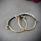 Argent Boucle d'oreille charmant pour toute occasion