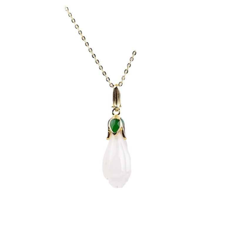 Argent Collier élégant pour toute occasion