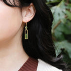 Argent Boucle d'oreille artisanal délicat