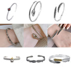 Argent Bracelet classique au charme intemporel