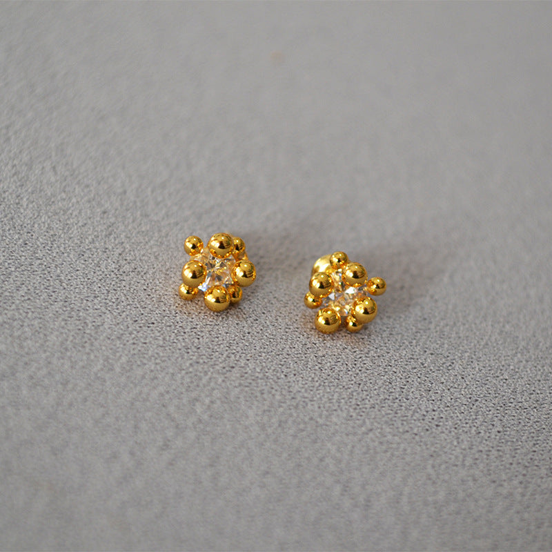 Argent Boucle d'oreille charmant pour toute occasion