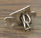 Argent Bague artisanal délicat