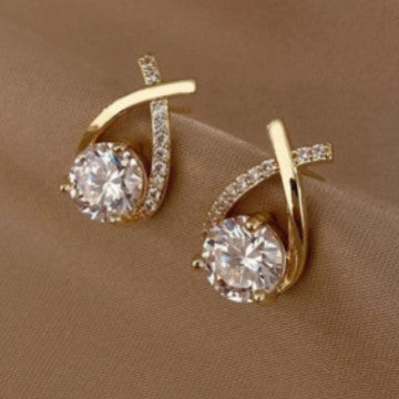 Argent Boucle d'oreille charmant pour toute occasion