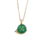 Argent Collier vintage fait main