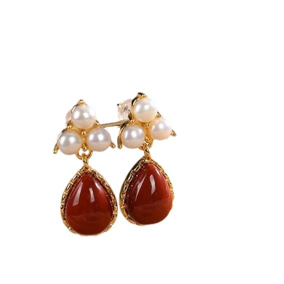 Argent Boucle d'oreille charmant pour toute occasion