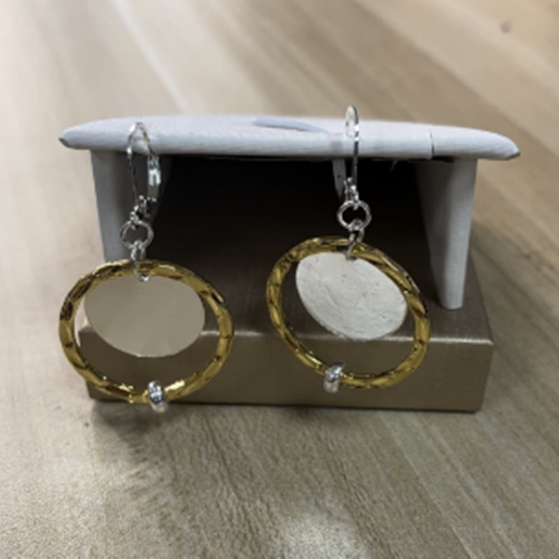 Argent Boucle d'oreille charmant pour toute occasion