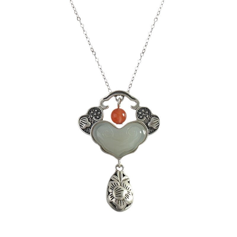 Argent Collier élégant pour toute occasion