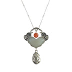 Argent Collier élégant pour toute occasion