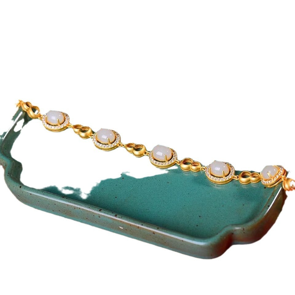 Argent Bracelet classique au charme intemporel