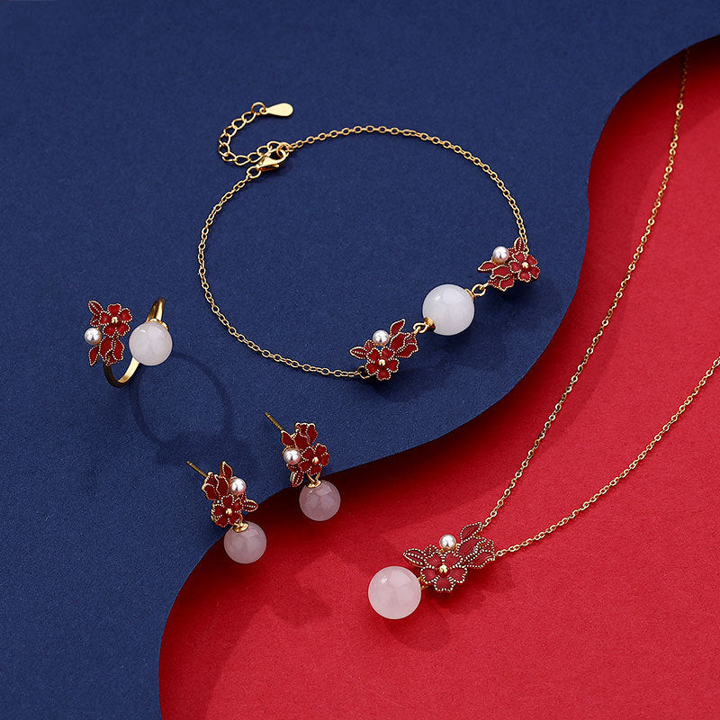 Argent Collier romantique pour moments spéciaux