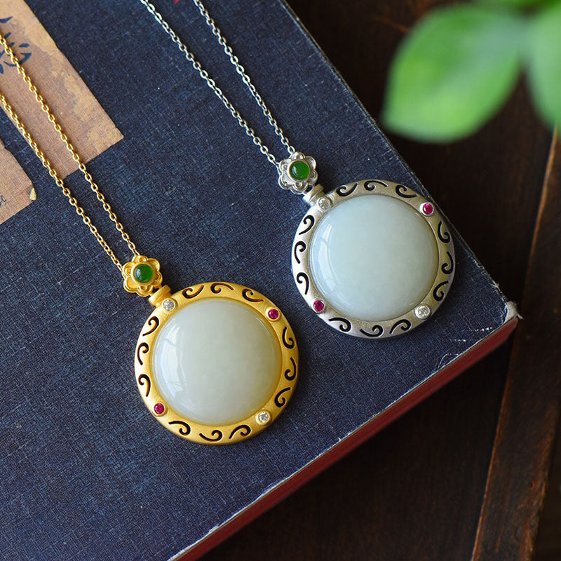 Argent Collier charmant pour toute occasion