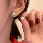 Argent Boucle d'oreille charmant pour toute occasion