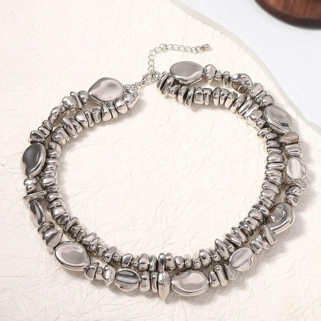 Argent Collier élégant pour toute occasion