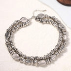 Argent Collier élégant pour toute occasion