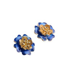 Argent Boucle d'oreille artisanal délicat