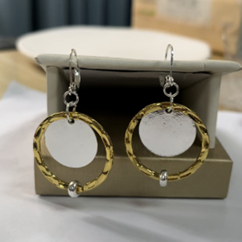 Argent Boucle d'oreille charmant pour toute occasion