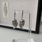 Boucle d'oreille vintage fait main