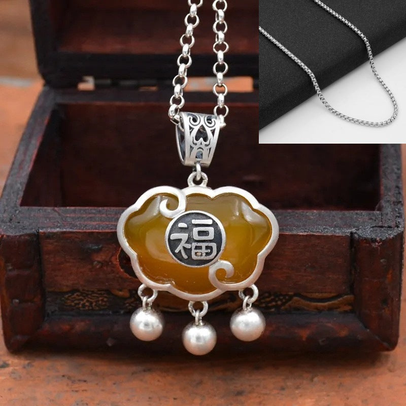 Argent Collier classique au charme intemporel