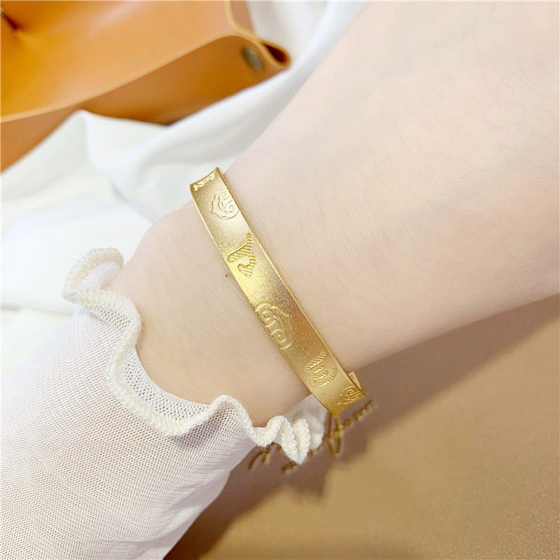 Argent Bracelet magnifique au style unique