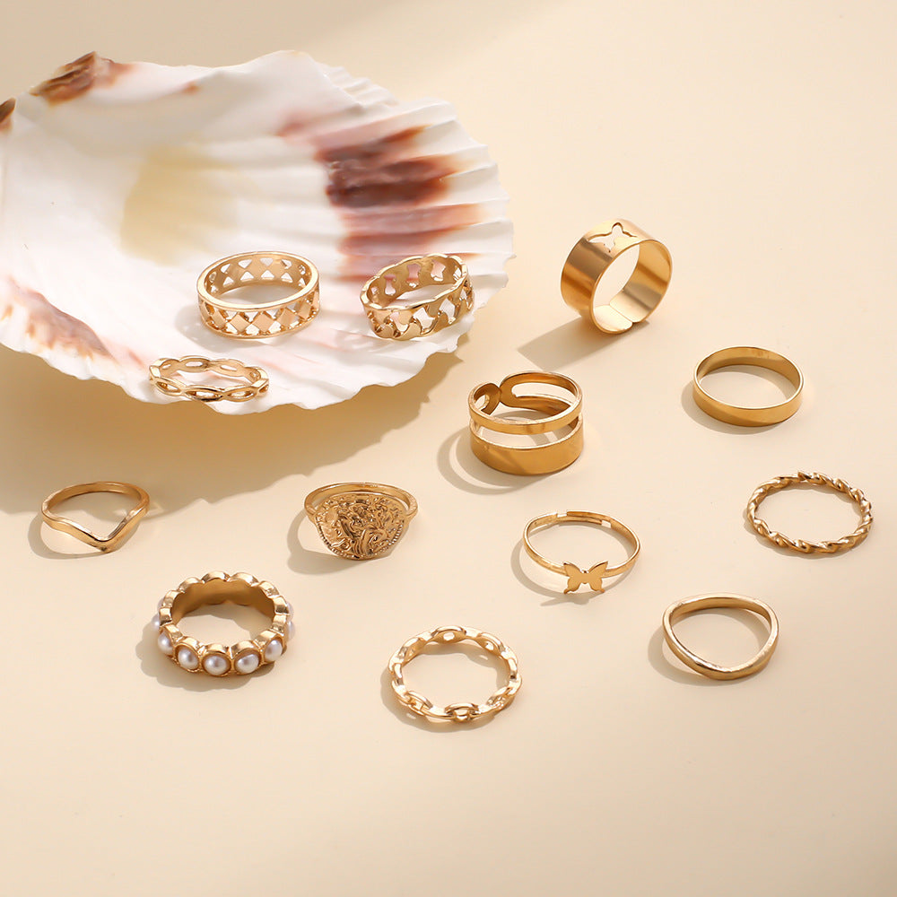 Perle Bague romantique pour moments spéciaux