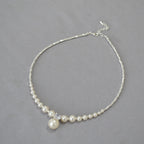 Argent Collier artisanal délicat