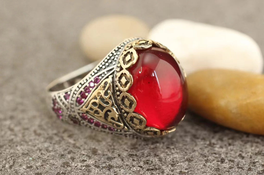 Argent Bague artisanal délicat