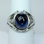 Argent Bague artisanal délicat