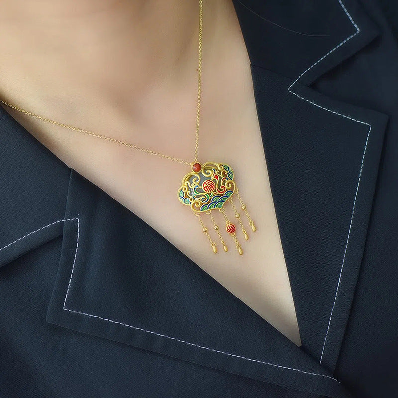 Argent Collier sublime pour tous les jours