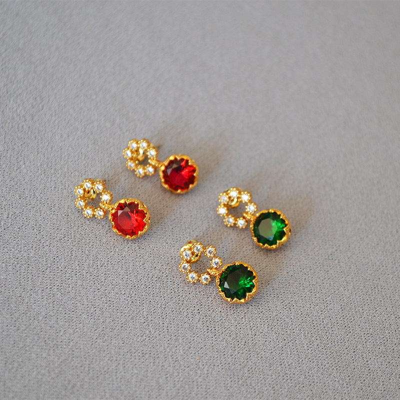 Argent Boucle d'oreille charmant pour toute occasion