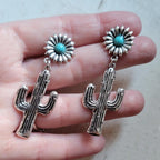 Argent Boucle d'oreille artisanal délicat