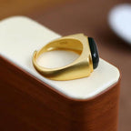 Argent Bague classique au charme intemporel