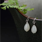 Argent Boucle d'oreille artisanal délicat