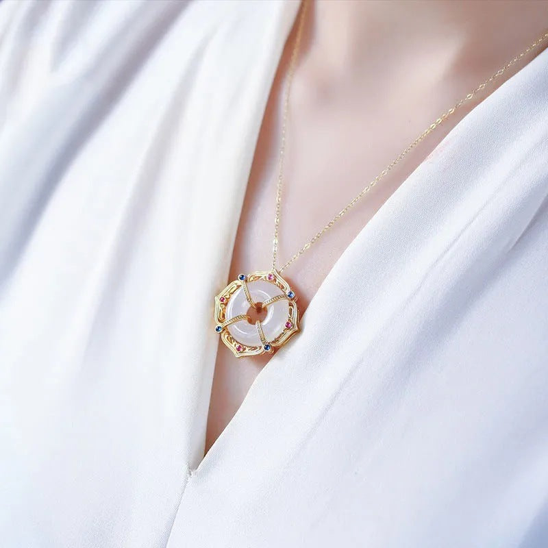 Argent Collier classique au charme intemporel