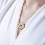 Argent Collier classique au charme intemporel