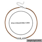 Argent Collier charmant pour toute occasion