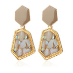 Argent Boucle d'oreille artisanal délicat