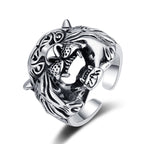 Argent Bague artisanal délicat
