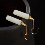 Argent Boucle d'oreille artisanal délicat