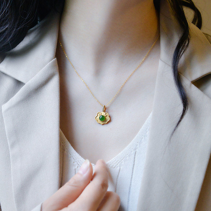 Argent Collier élégant pour toute occasion