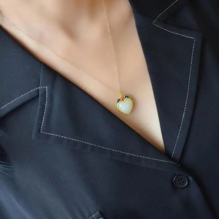 Argent Collier charmant pour toute occasion