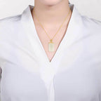 Argent Collier vintage fait main