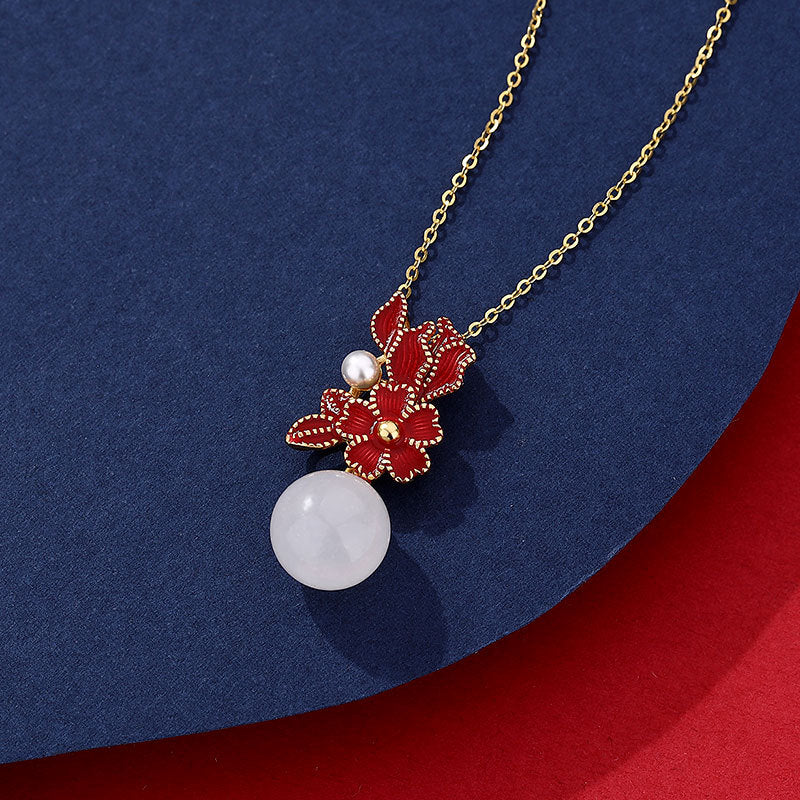 Argent Collier romantique pour moments spéciaux