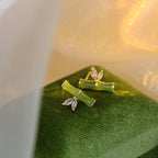 Argent Boucle d'oreille charmant pour toute occasion