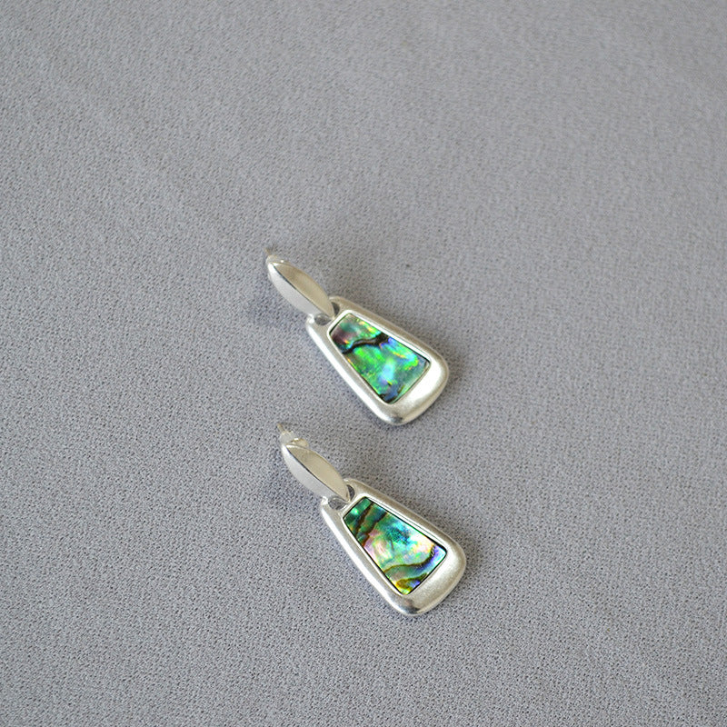 Argent Boucle d'oreille artisanal délicat