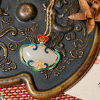 Argent Collier vintage fait main