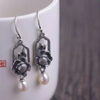 Argent Boucle d'oreille charmant pour toute occasion