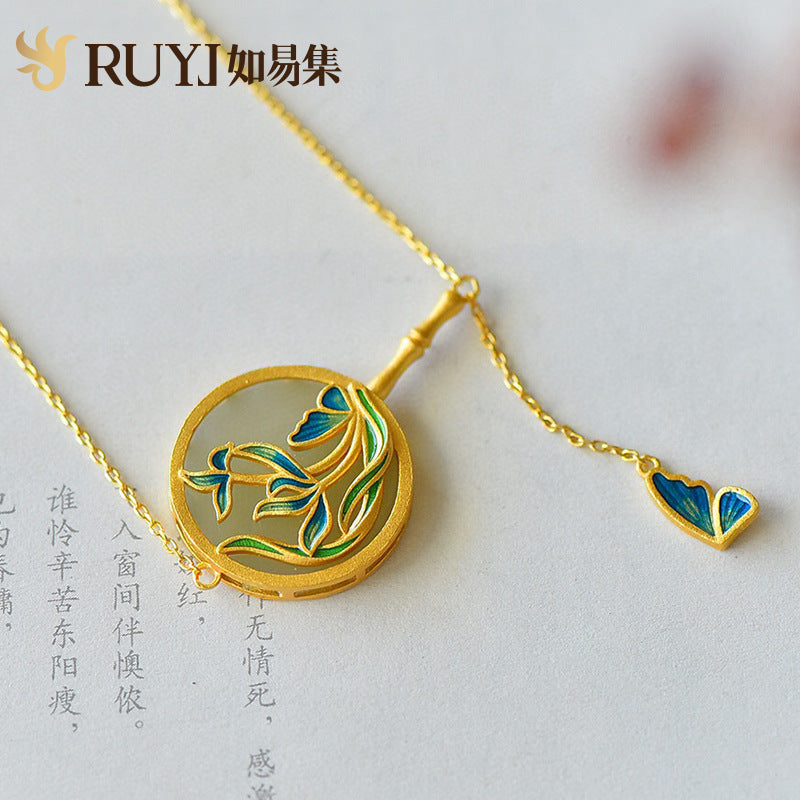 Argent Collier classique au charme intemporel