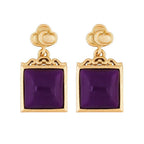 Argent Boucle d'oreille artisanal délicat