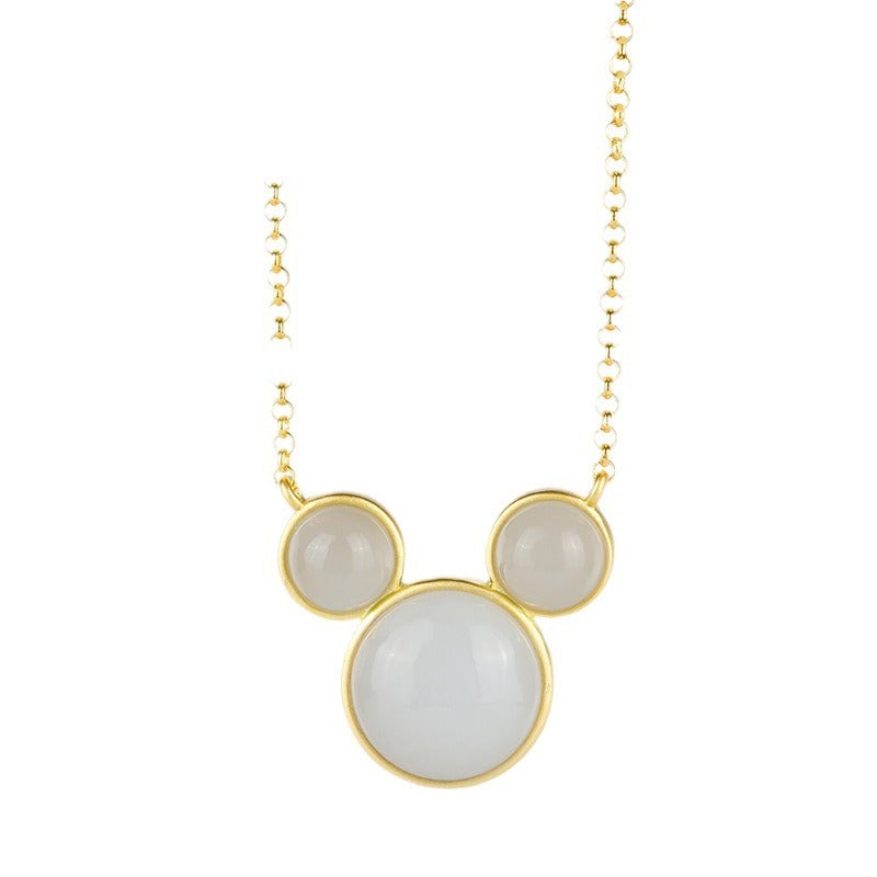 Argent Collier classique au charme intemporel